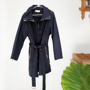 NWOT Michael Kors Navy Utility Jacket